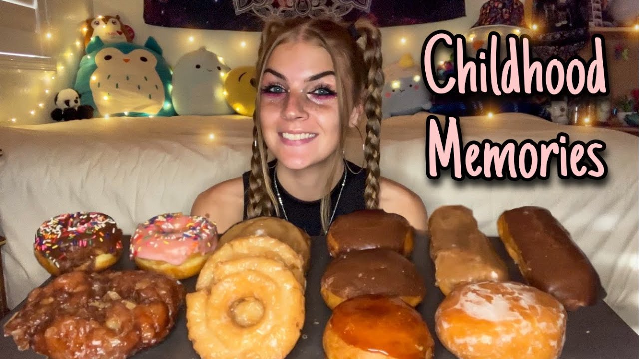 DONUT MUKBANG! (Vegan)