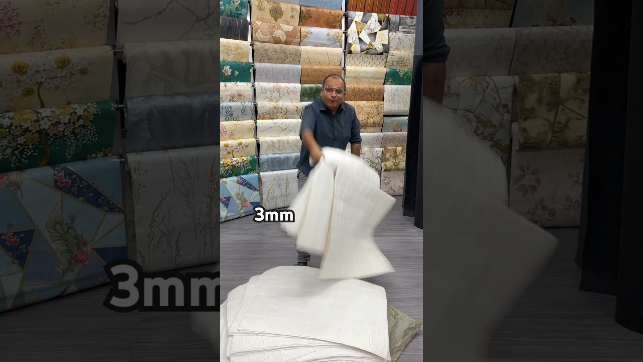 3d foam sheets #wallpaper #interiordesign #customisedwallpaper #homedecor #wallpaperdecor