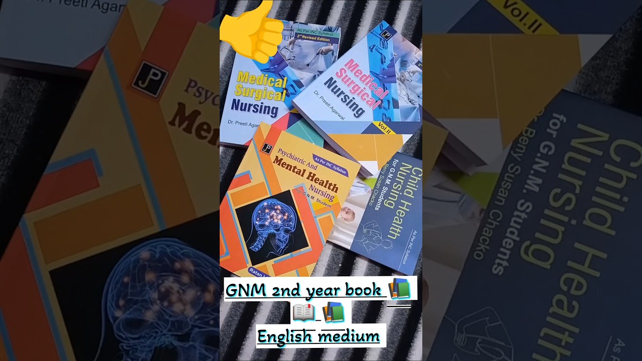 GNM 2nd year book #nursing #gnm #book #motivation #video