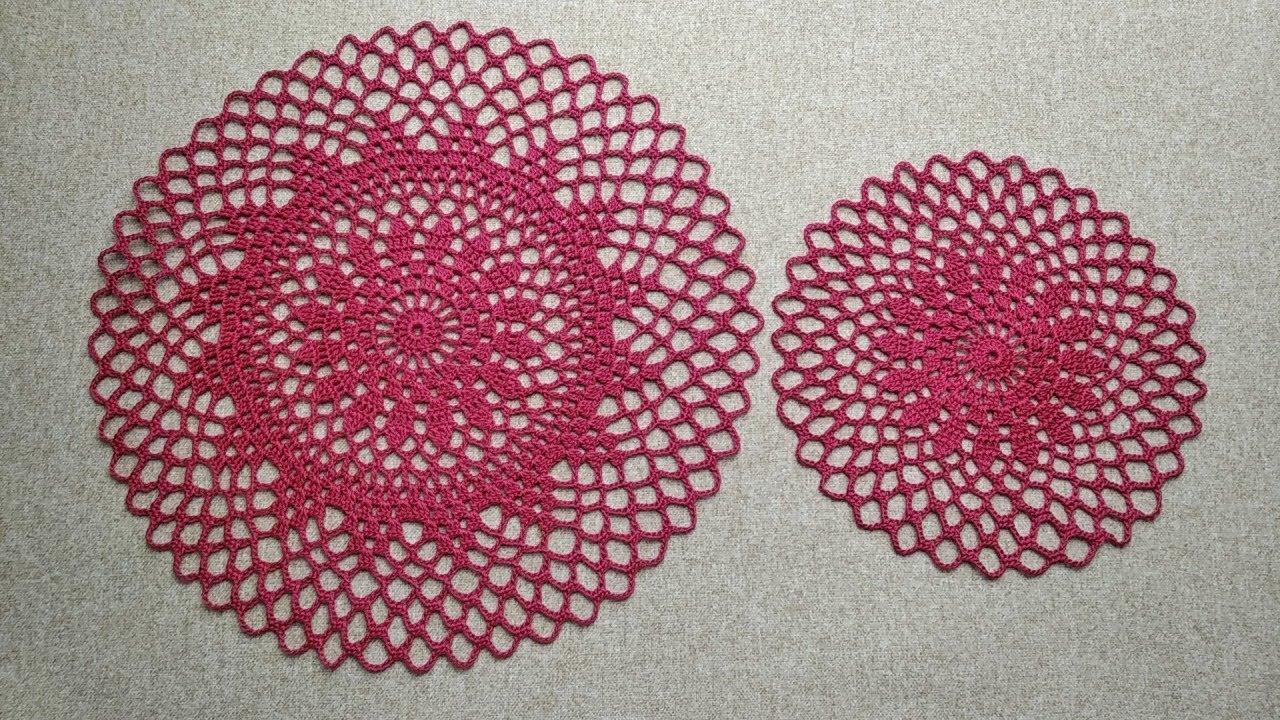 Serwetki: Krysia 17cm / Krystyna 26cm - Cz.1 - Szydełko
