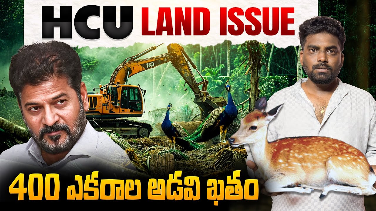 HCU LAND ISSUE FULL DETAILS IN TELUGU | Revanth Reddy | Kranthi Vlogger