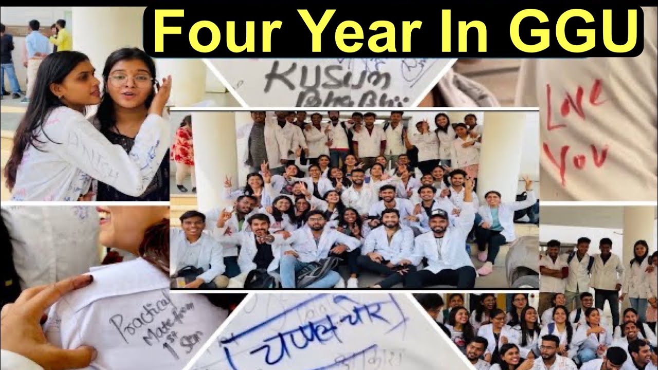 Four Year In Guru Ghasidas University Bilaspur Chhattisgarh | Ggu | Last Day Of College