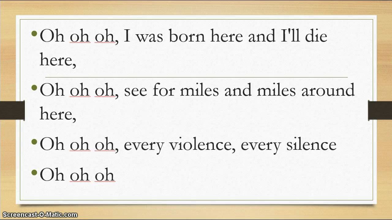 sometimes-sounds of guns lyrics