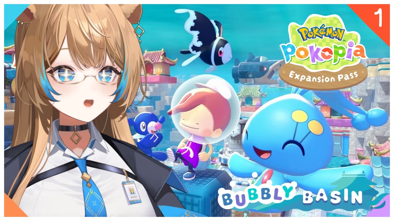 BUBBLY BASIN WAIT FOR ME I AM NOT FAR 【Pokemon Pokopia DLC #1】