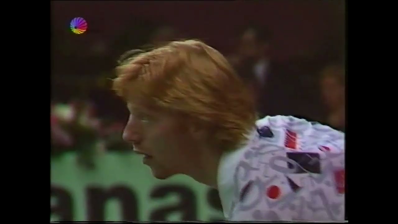 Brussels 1990 F Becker vs Steeb