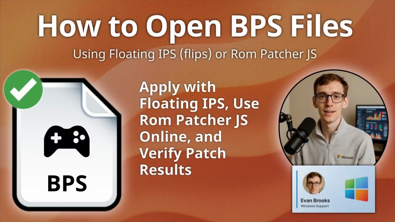 Расширение файла BPS: файлы патчей ROM системы Binary Patching System