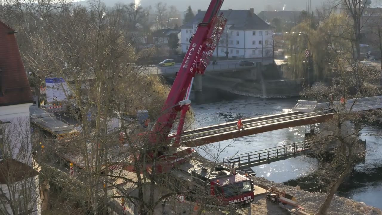 Johann-Weiss-Steg - Landshut - Bridge Construction