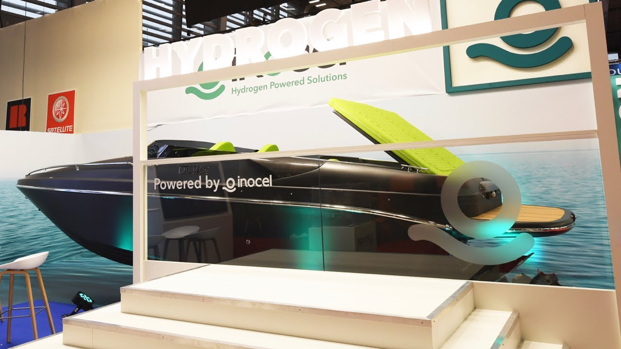 Nautic de Paris - Un offshore à HYDROGÈNE 100% écolo !