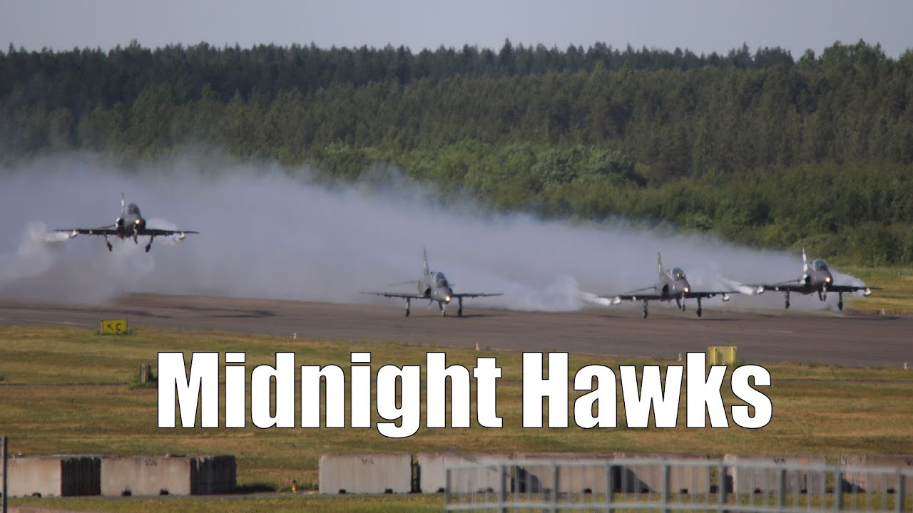 Takeoff! Midnight Hawks Jet Aerobatics Team Display - Kauhava 2025