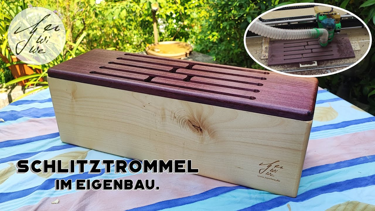 Schlitztrommel selber bauen! Tipps und Tricks zum Stimmen etc.