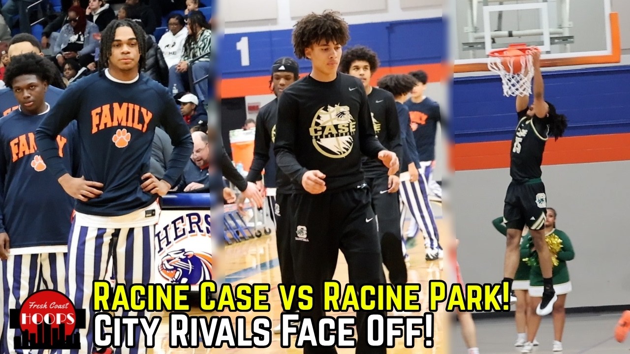 City Rivalry Game Goes Down To The Wire! Racine Case vs Racine Park!