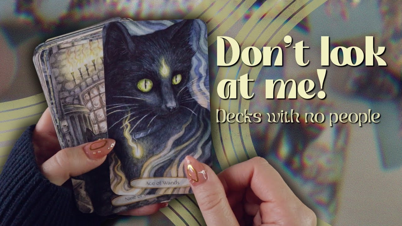 Animals and Abstract Symbolism 🪶 my Tarot decks without people or faces! VR to Sarah 