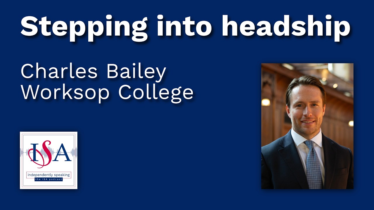 Stepping into Headship | ISA Podcast S5E2