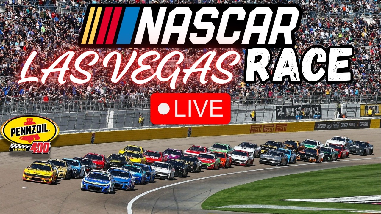 NASCAR Las Vegas Race LIVE COVERAGE 🔴