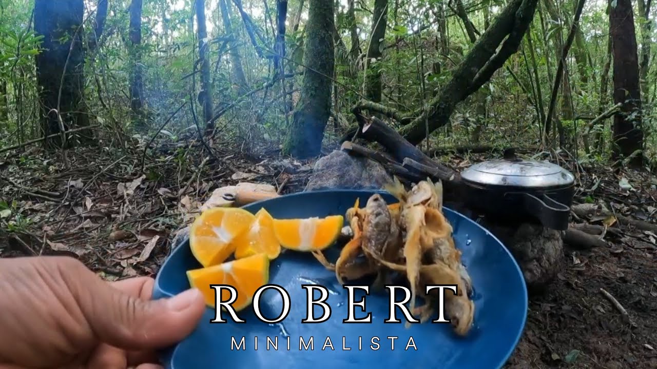 Acampamento com pesca de lambaris