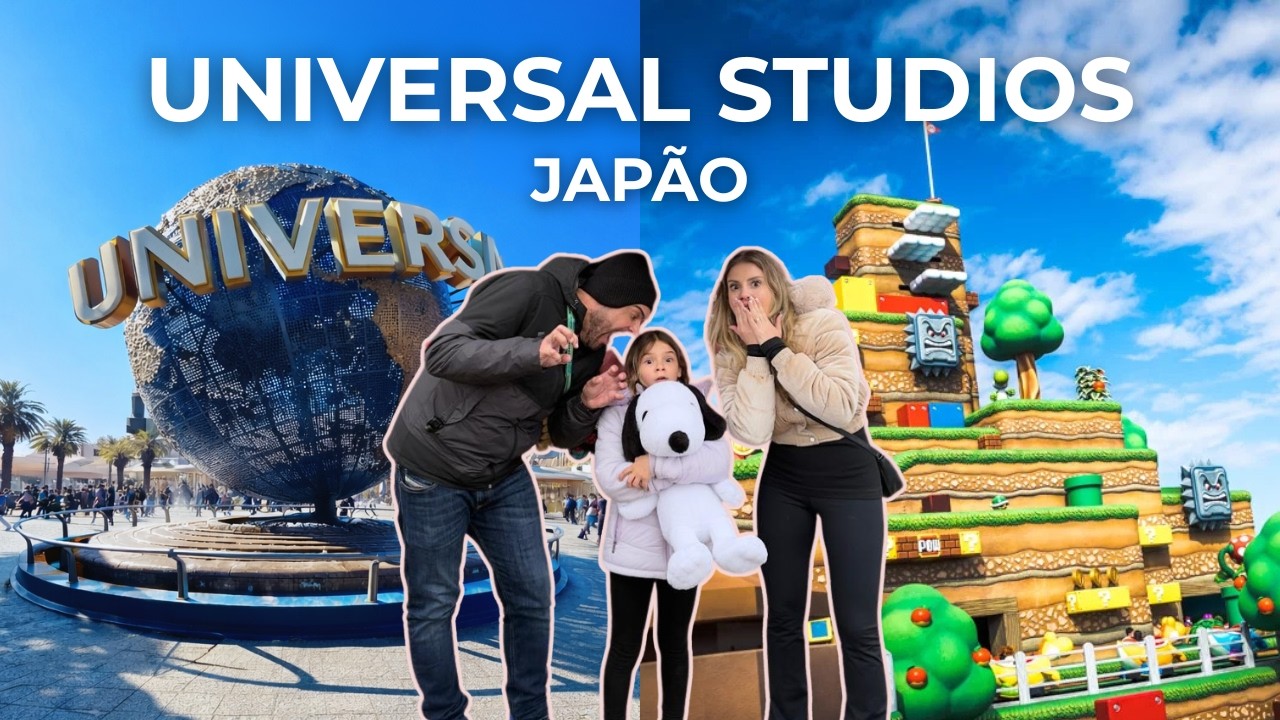 UNIVERSAL STUDIOS JAPÃO - Melhores atrações e dicas. Tudo o que fizemos no parque!