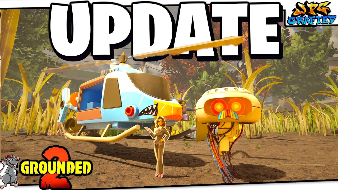 НОВОЕ ОБНОВЛЕНИЕ GROUNDED 2! Наконец-то появились игровые площадки! Исследуйте за пределами карты...