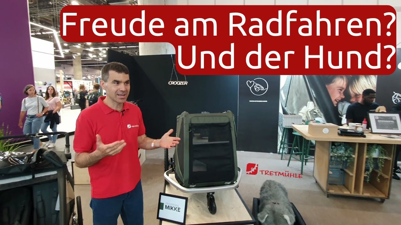 Croozer Dog Hundeanhänger - Vorstellung 2025 / Tretmühle Stuttgart