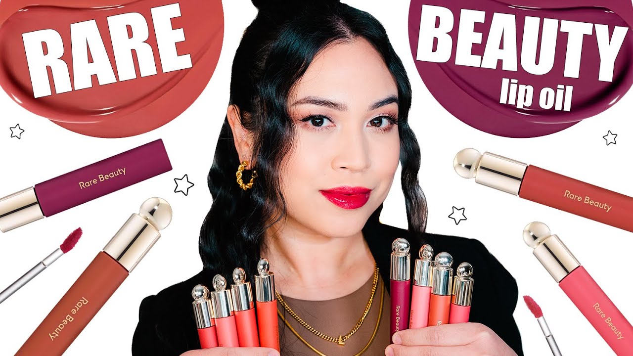 rare beauty lip oil 😍 *ALL 8 SHADES*