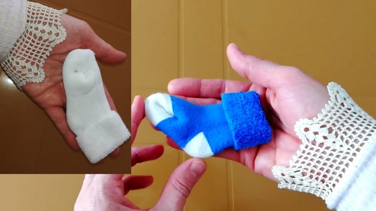 Невероятная переработка миниатюрных носков