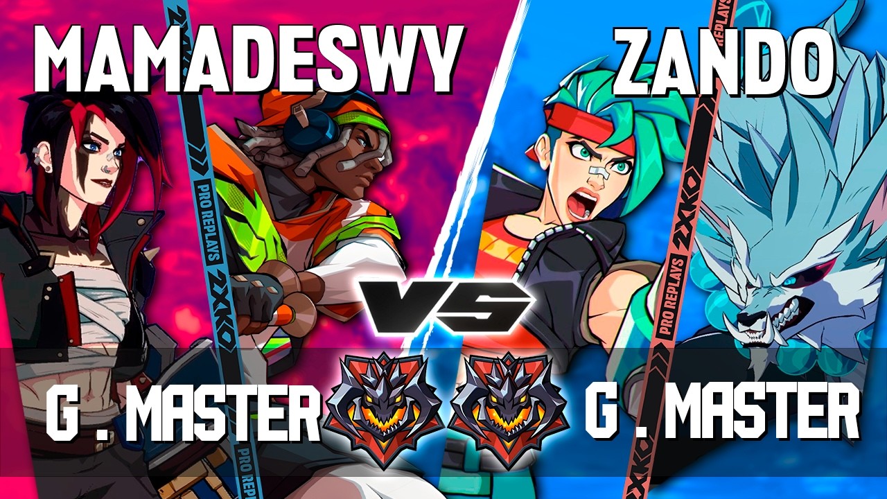 2XKO ▰ MAMADESWY (Ekko-Vi) vs ZANDO (Vi-Warwick) ▰ 2XKO Pro level replays