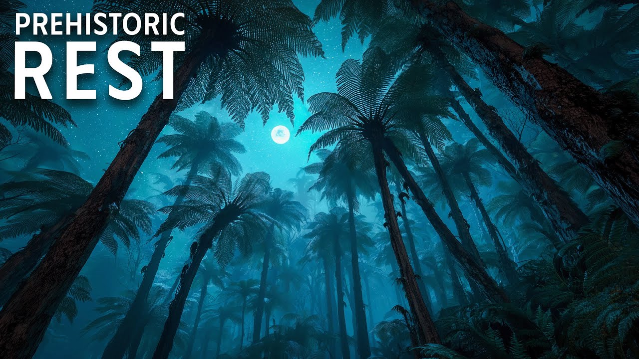 You’re in an Ancient Forest Beneath a Moonlit Night