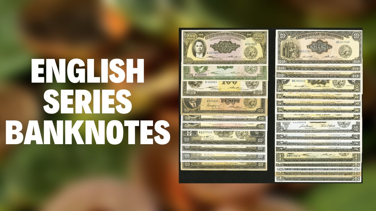 Philippines Banknotes: English Series