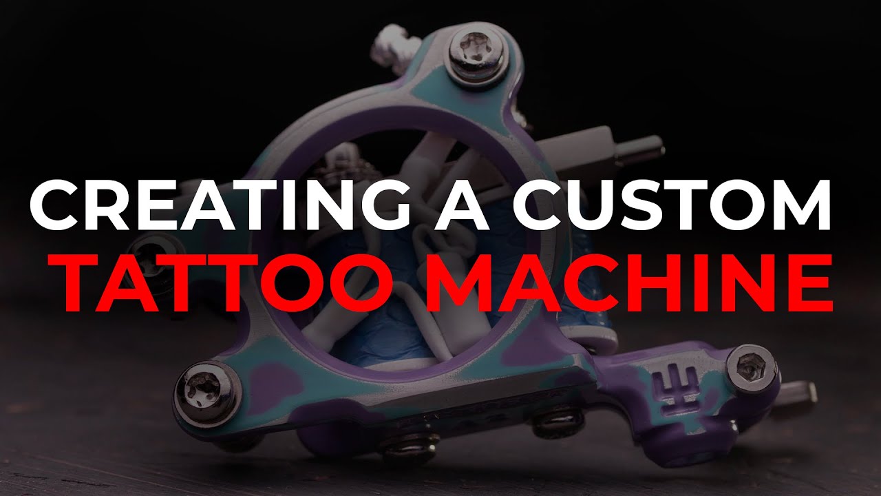 Creating a custom tattoo machine