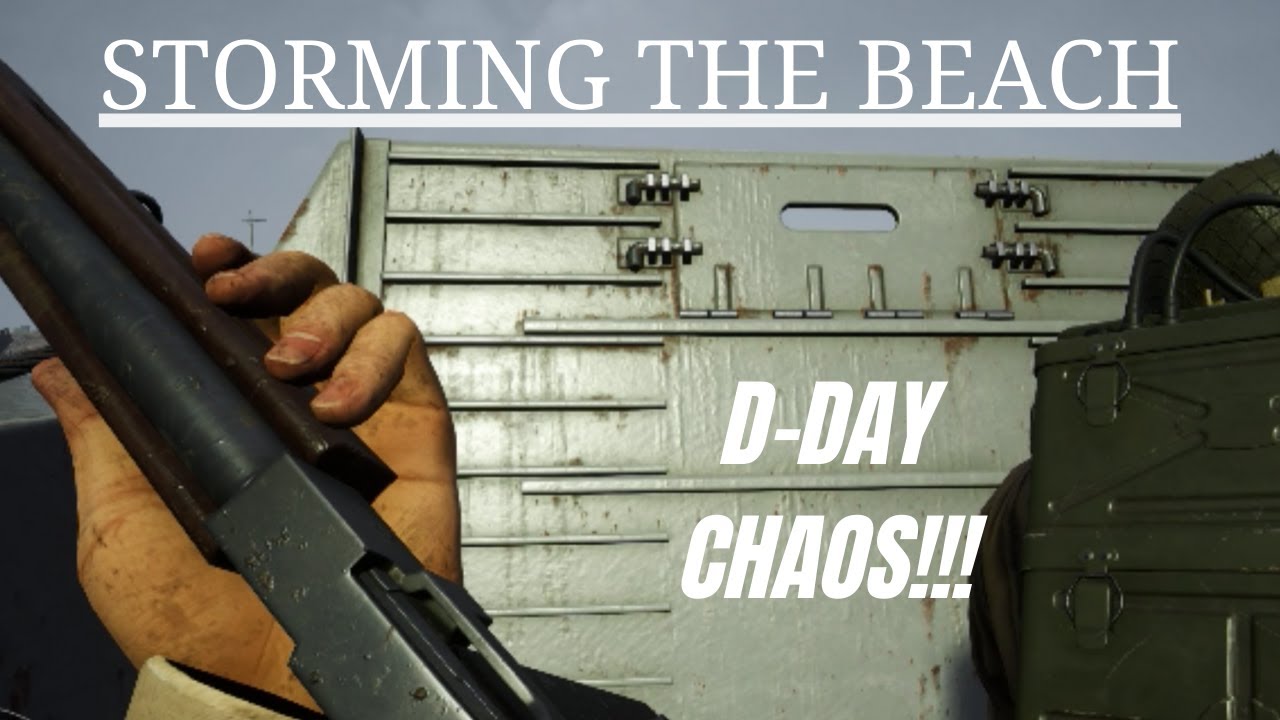 D-Day Storming UTAH Beach!!! Post Scriptum Gameplay