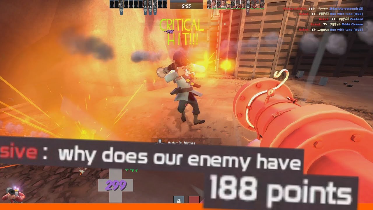 Team Fortress 2: Soldier Gameplay [TF2 Beggar's Bazooka 2022]