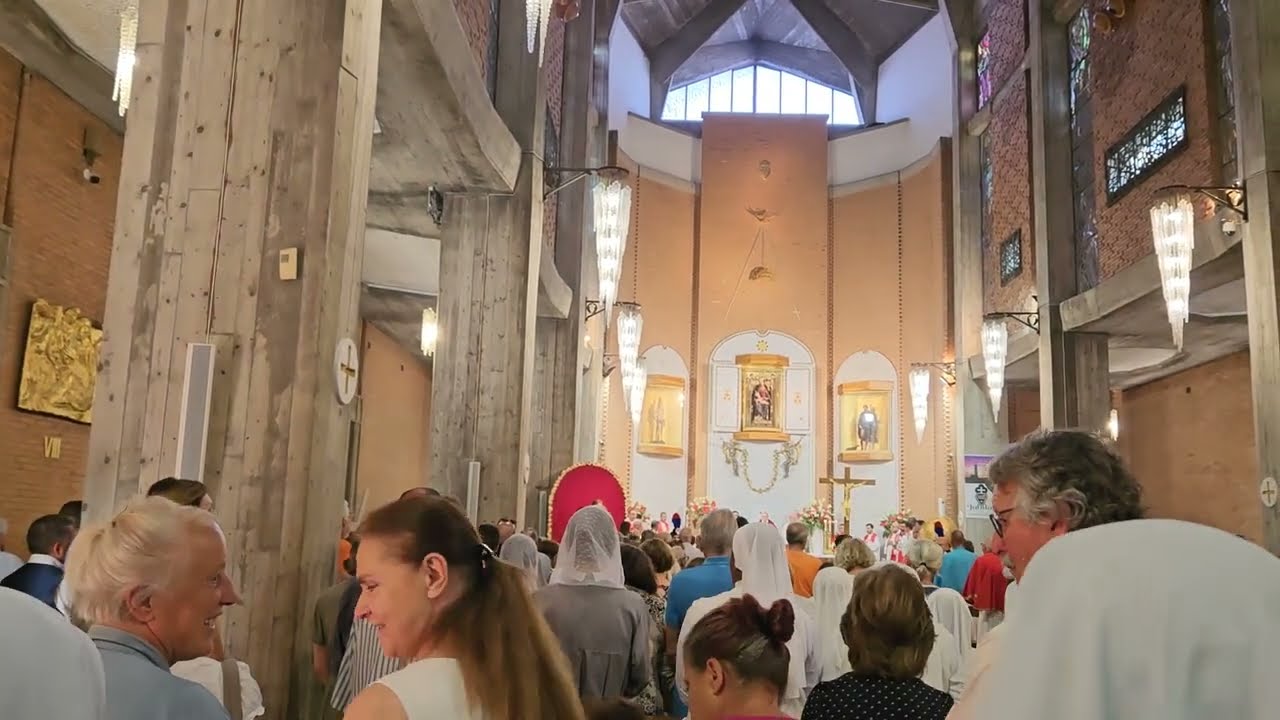 La festa di S. Maria Goretti con il Cardinale Parolin