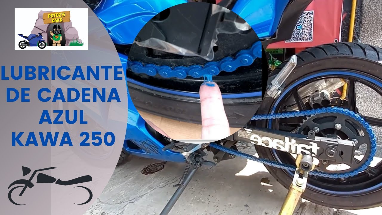 Lubricante de Cadena de Color IPONE para Moto