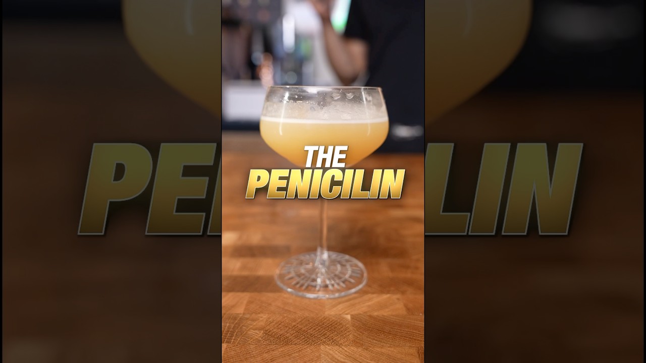 The Penicillin #penicillin #cocktails #bartending #bartender #barchemistry