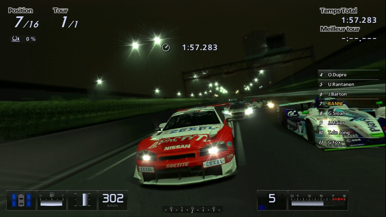 Gran Turismo 5 - Nissan LOCTITE ZEXEL GT-R '00 (HYBRiD) PS3 Gameplay