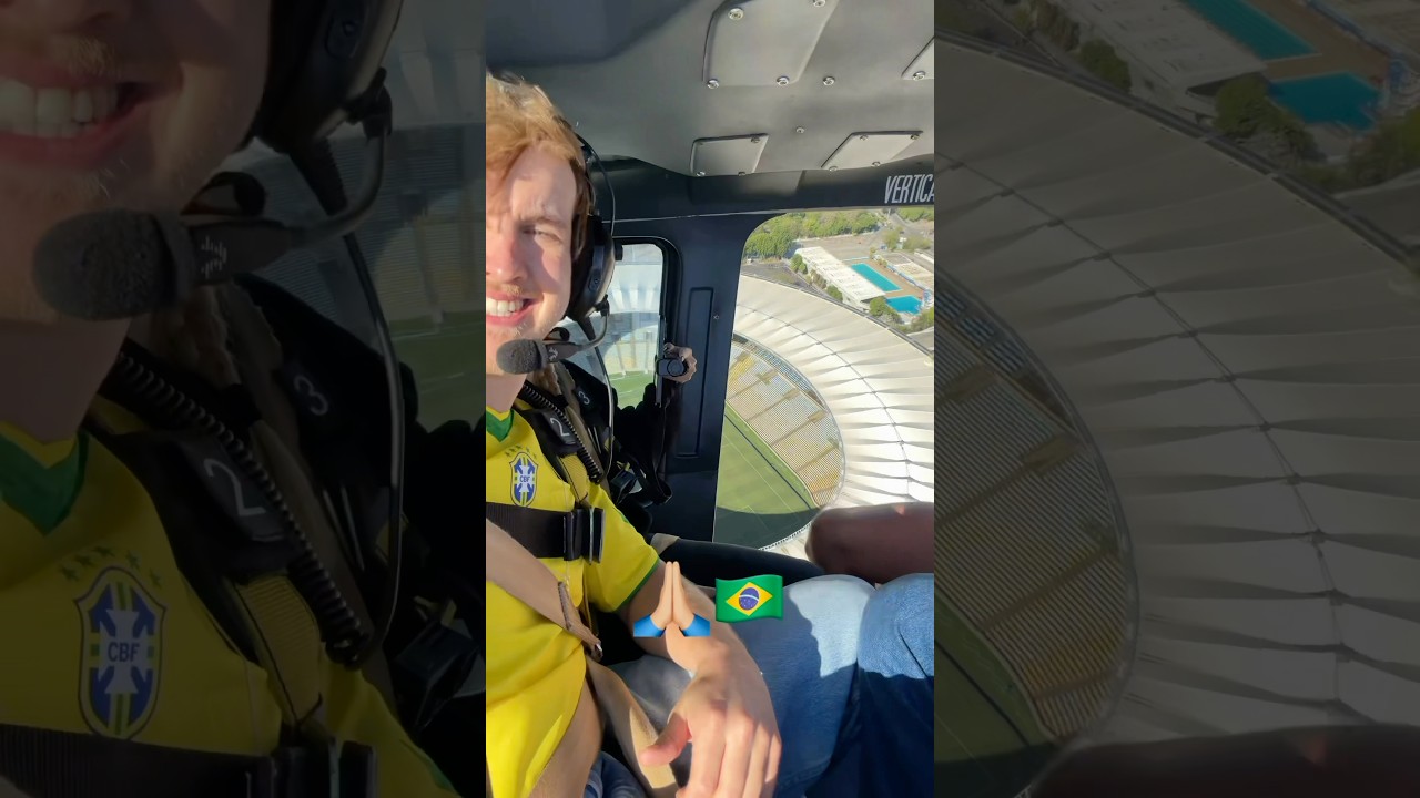 I Flew Over Maracanã 🇧🇷🏟️