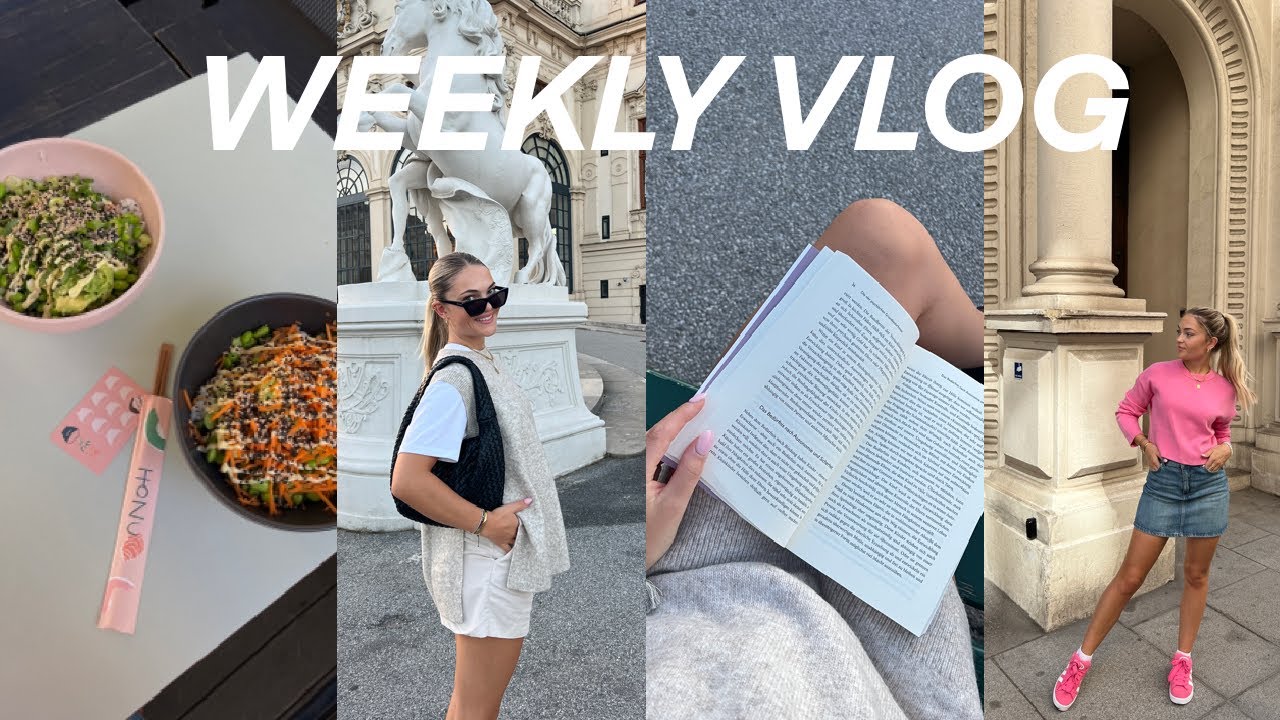 WEEKLY VLOG: prüfungen, h&m haul, realtalk studium, lese date, good vibes|| Sabrina