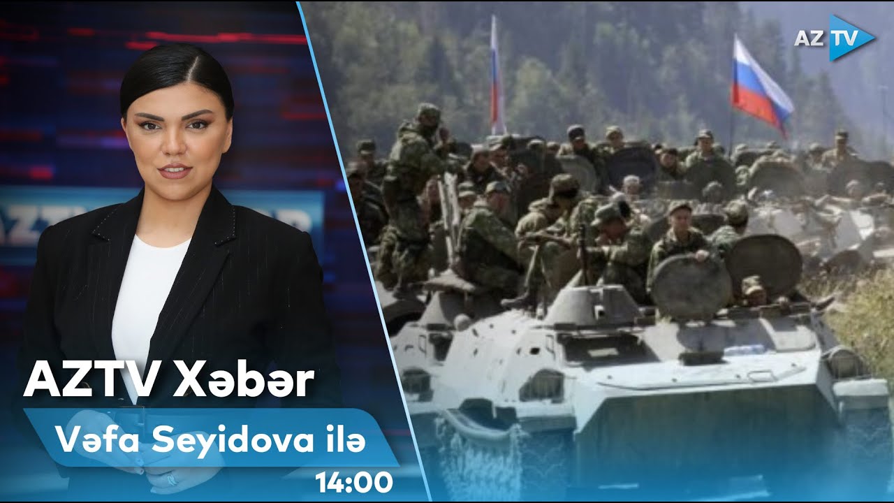 Vəfa Seyidova ilə AZTV XƏBƏR (14:00) | 08.04.2024