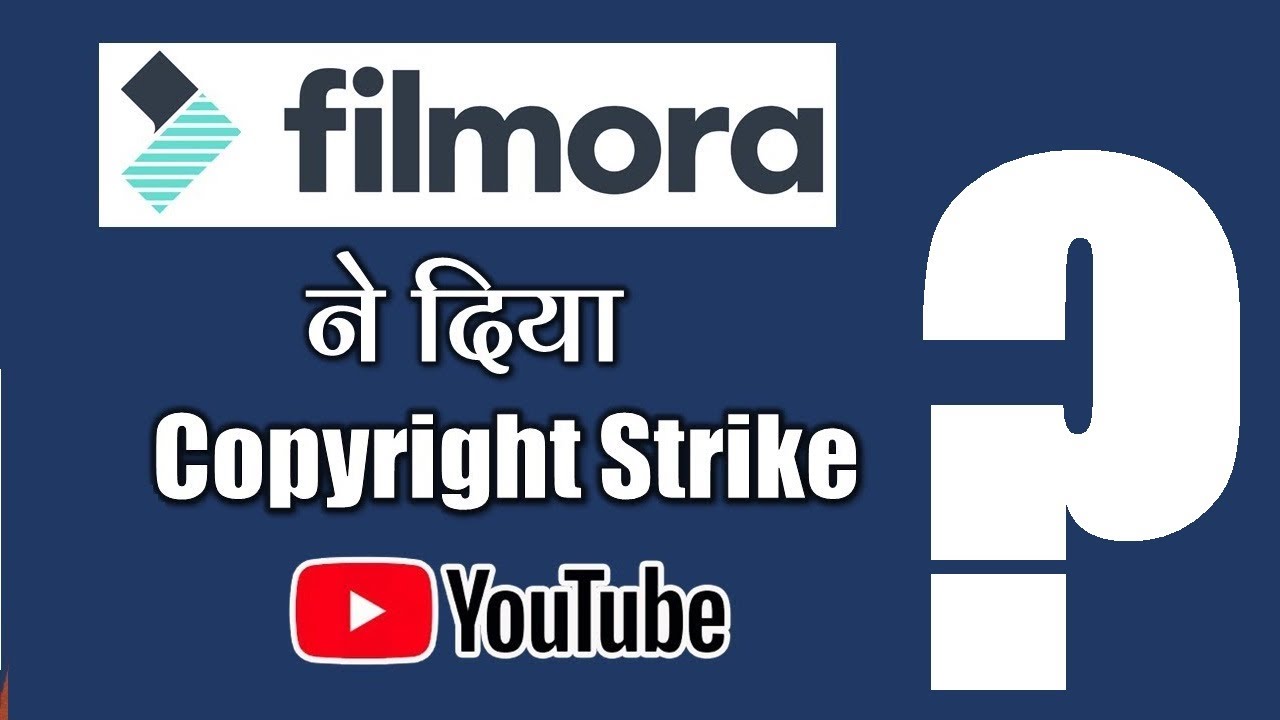 How to use Filmora Sound without copyright strike, How to Remove Filmora Copyright Strick,