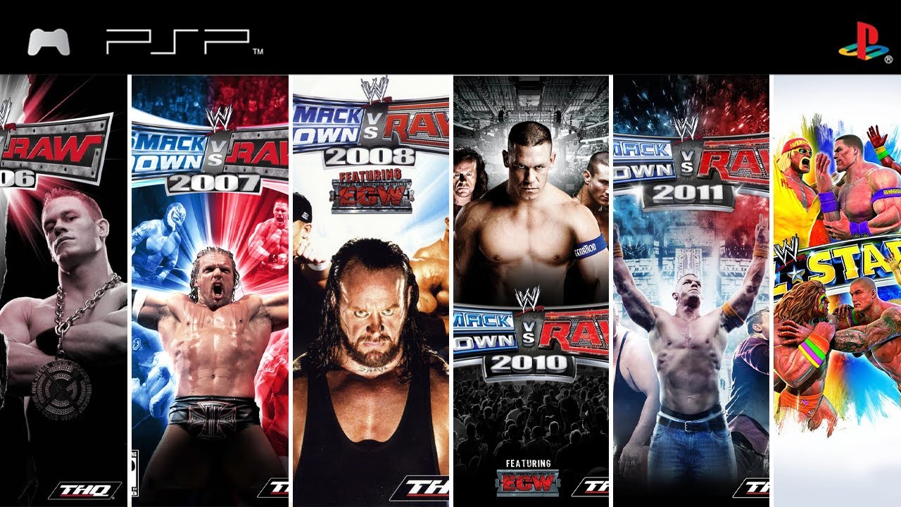 WWE Games for PSP