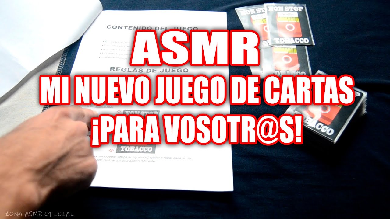 ASMR | ¡Mi nuevo PROTOTIPO para VOSOTR@S! 🎁🎲🃏