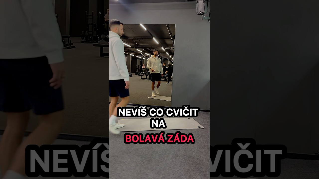 BOLEST ZAD #bodytalkcz #bolestzad #zadabezbolesti #es&iacute;čka #reahabilitace #fyziofitness #fyzio