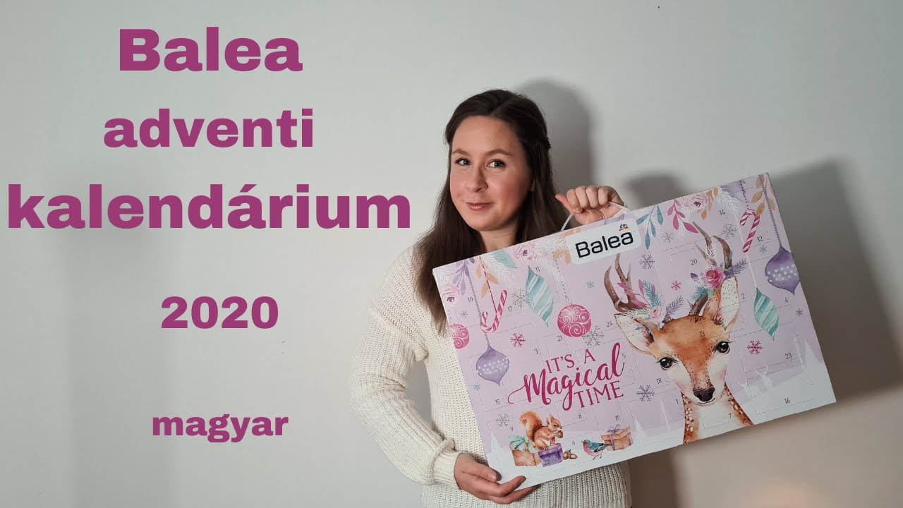 Balea Adventi Kalendárium 2020 unboxing - Megéri?