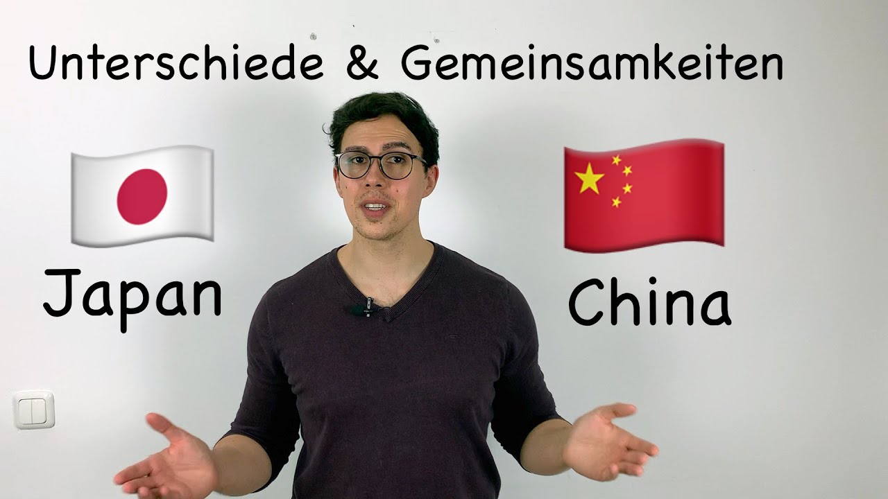 Unterschied & Gemeinsamkeiten Japan vs China