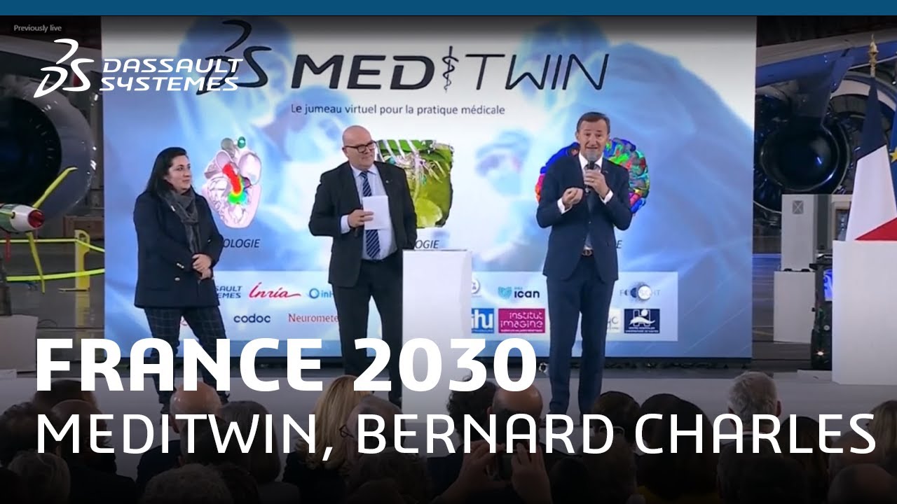 France 2030 - MediTwin, Bernard Charles