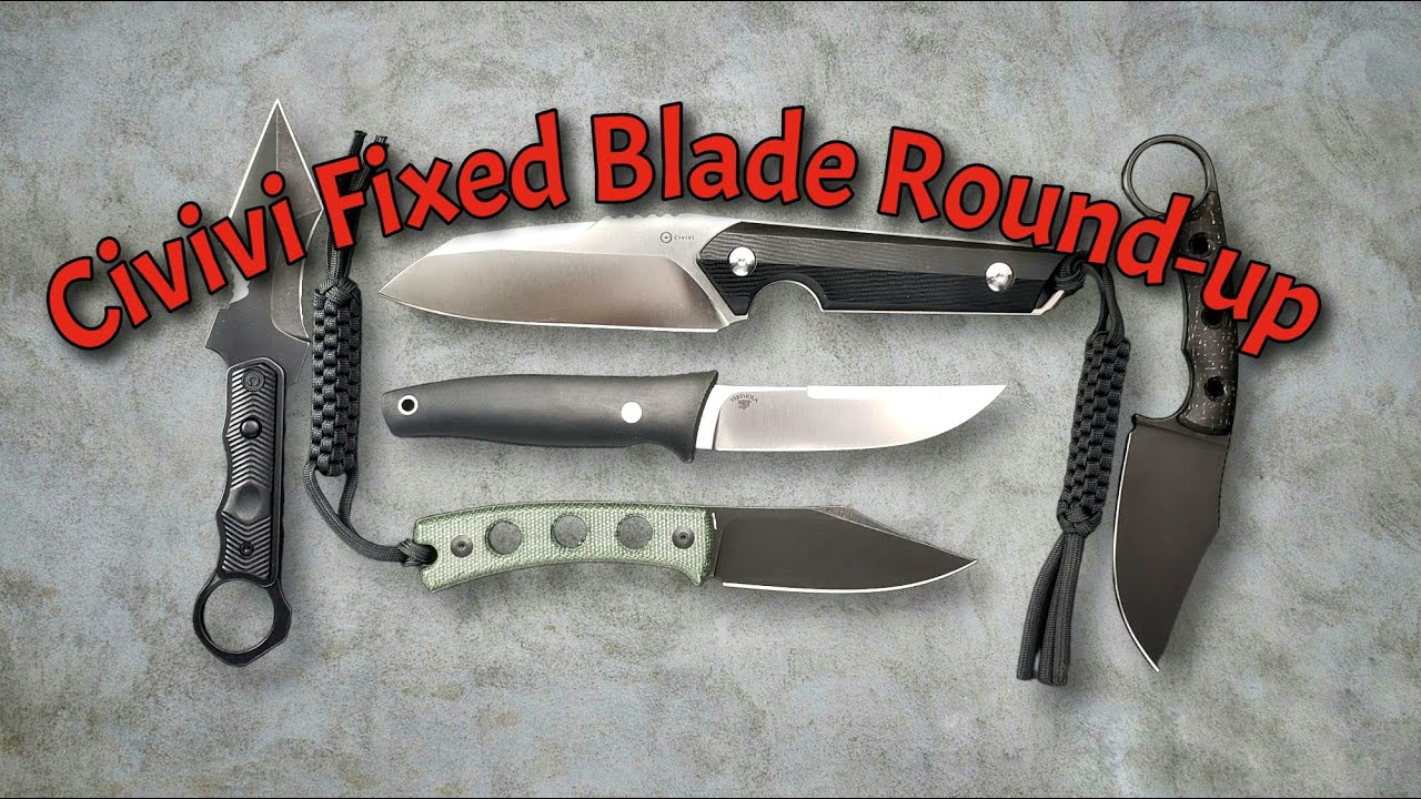 Civivi Fixed Blade Round up!
