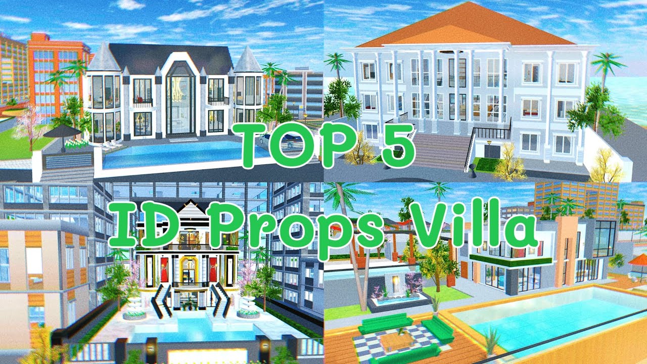 【SAKURA SCHOOL SIMULATOR】ID Props Villa