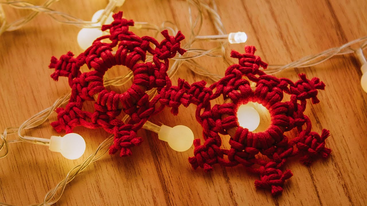 Já é NATAL na Osana Macramê! Estrelinha de Macramê | Tutorial Passo a Passo