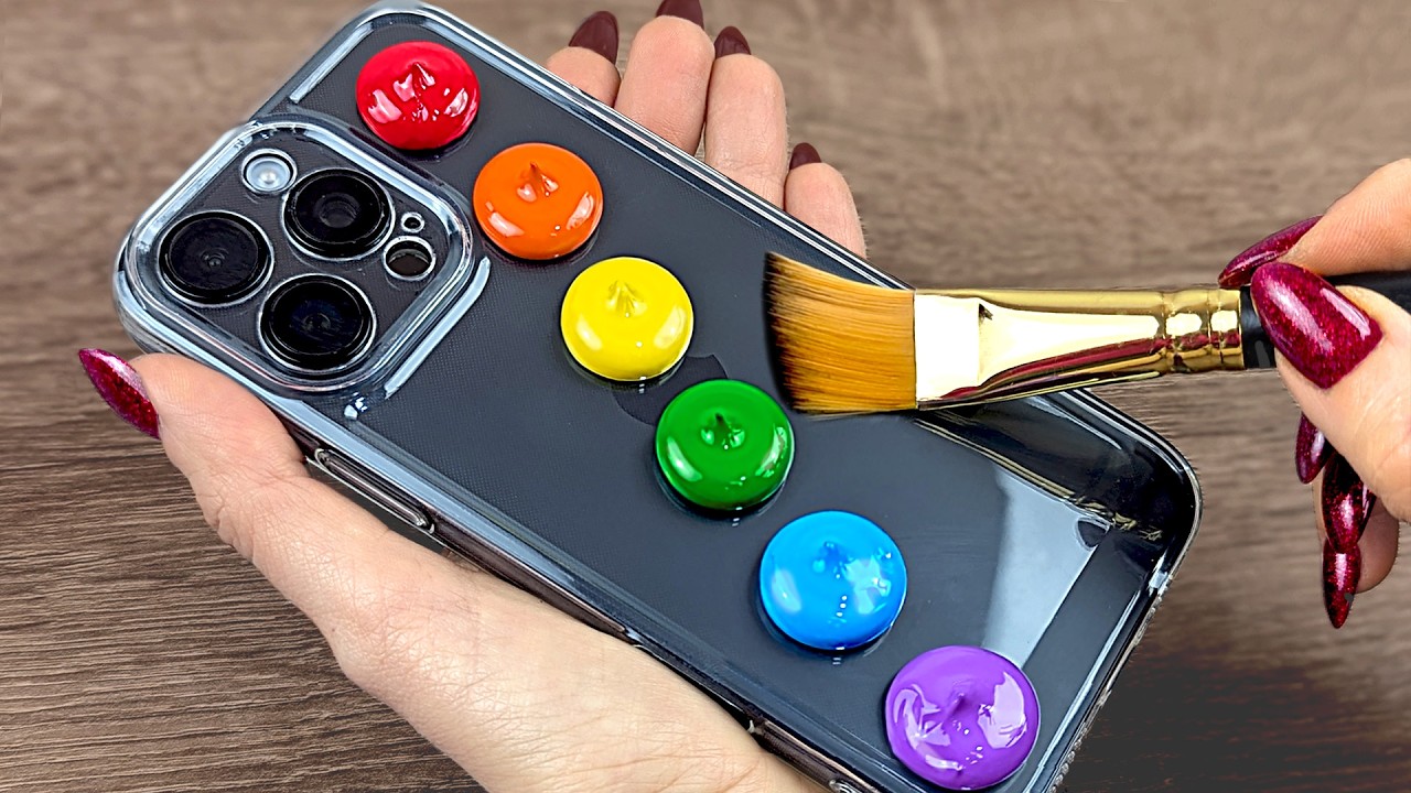 I Painted My iPhone Case With Just 6 Colors and It Looks INSANE!