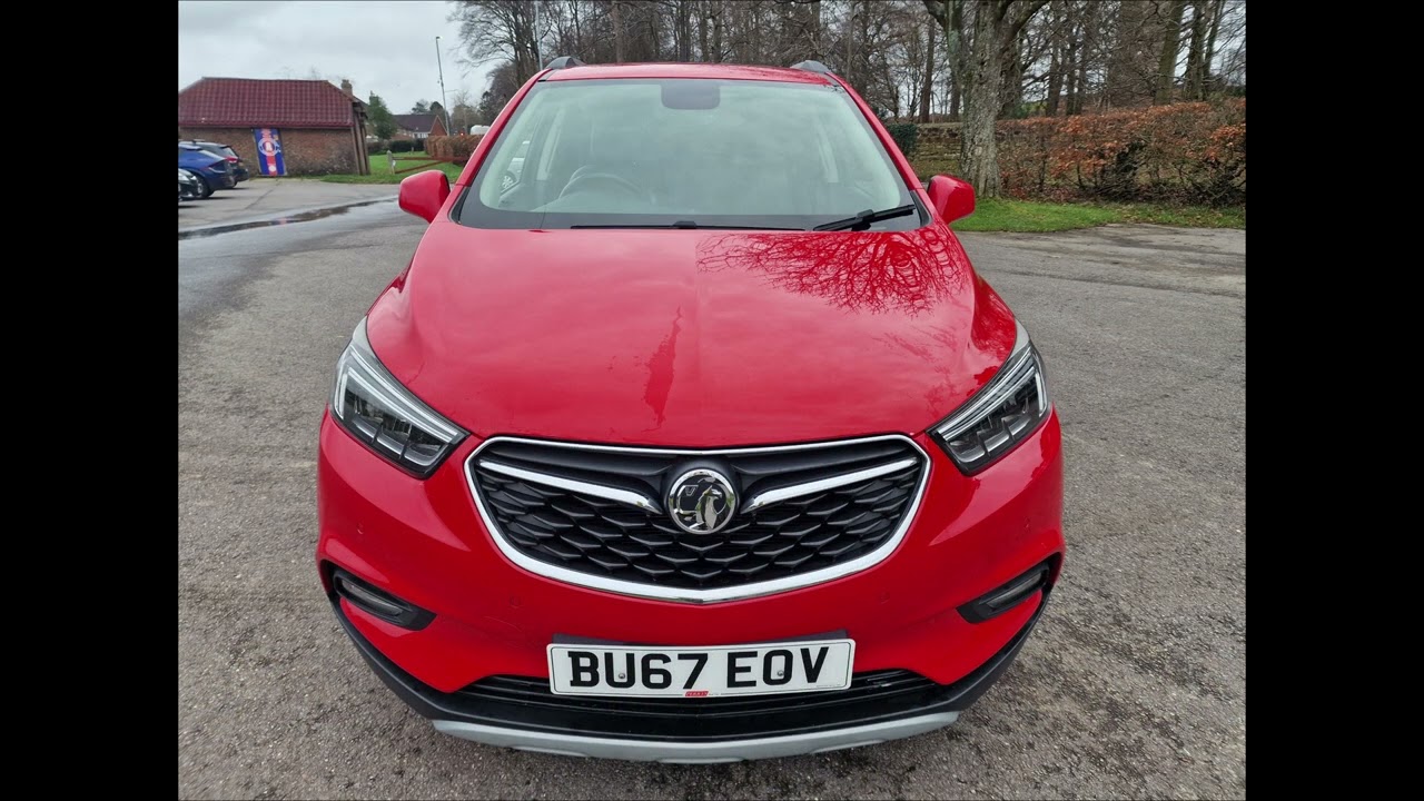2017 Vauxhall Mokka X 1.4i Turbo Elite Nav SUV 5dr Petrol Manual 4WD Euro 6 (s/s) (140 ps)