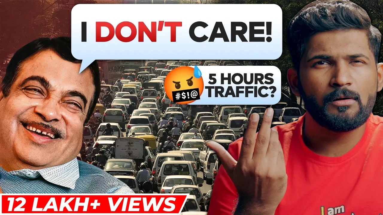 India is STUCK in TRAFFIC | India's traffic problem explained | Abhi and Niyu